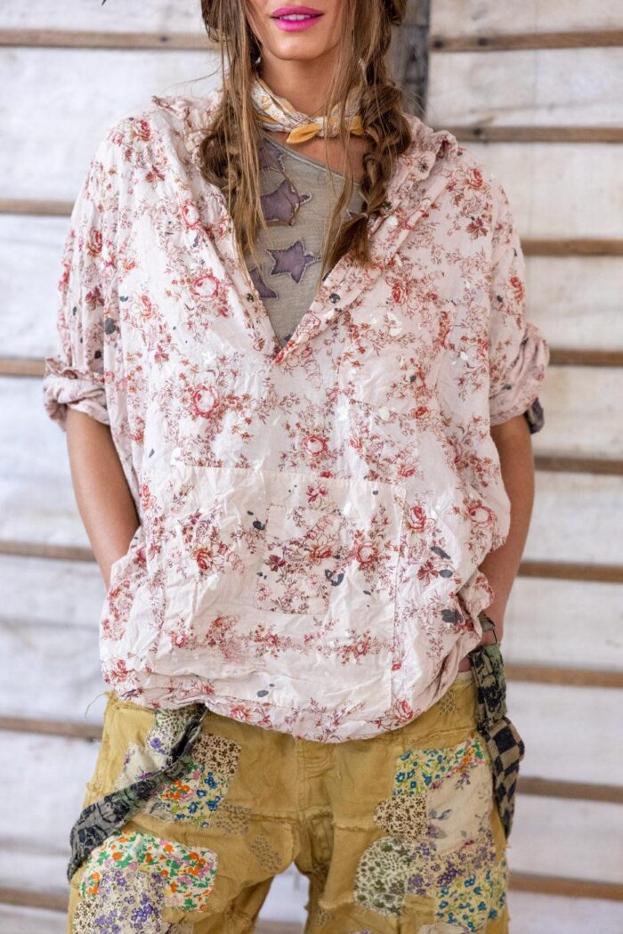 Magnolia Pearl Floral Pearl Raya Shirt in Cameo Rose Top 1299 - Image 6