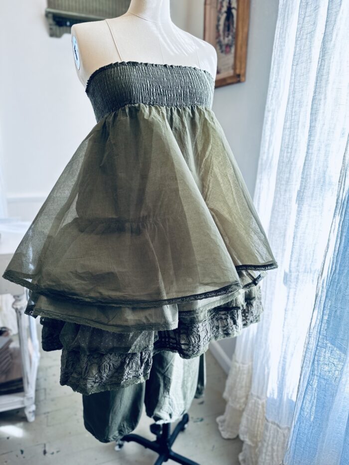 Les Ours Madou Skirt in Sage Spring 2023