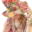 Magnolia Pearl's Floral Hemingway Top Hat in Storybook Hat 005