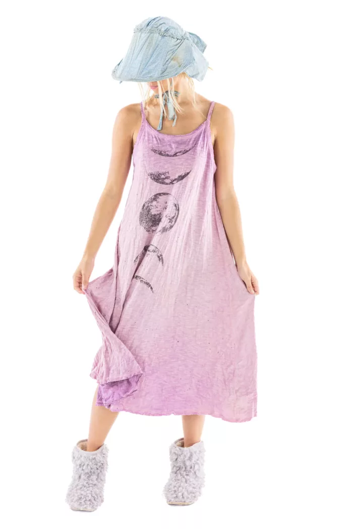 Magnolia Pearl's master of time lana tank dress in Purple Boba Dress 973