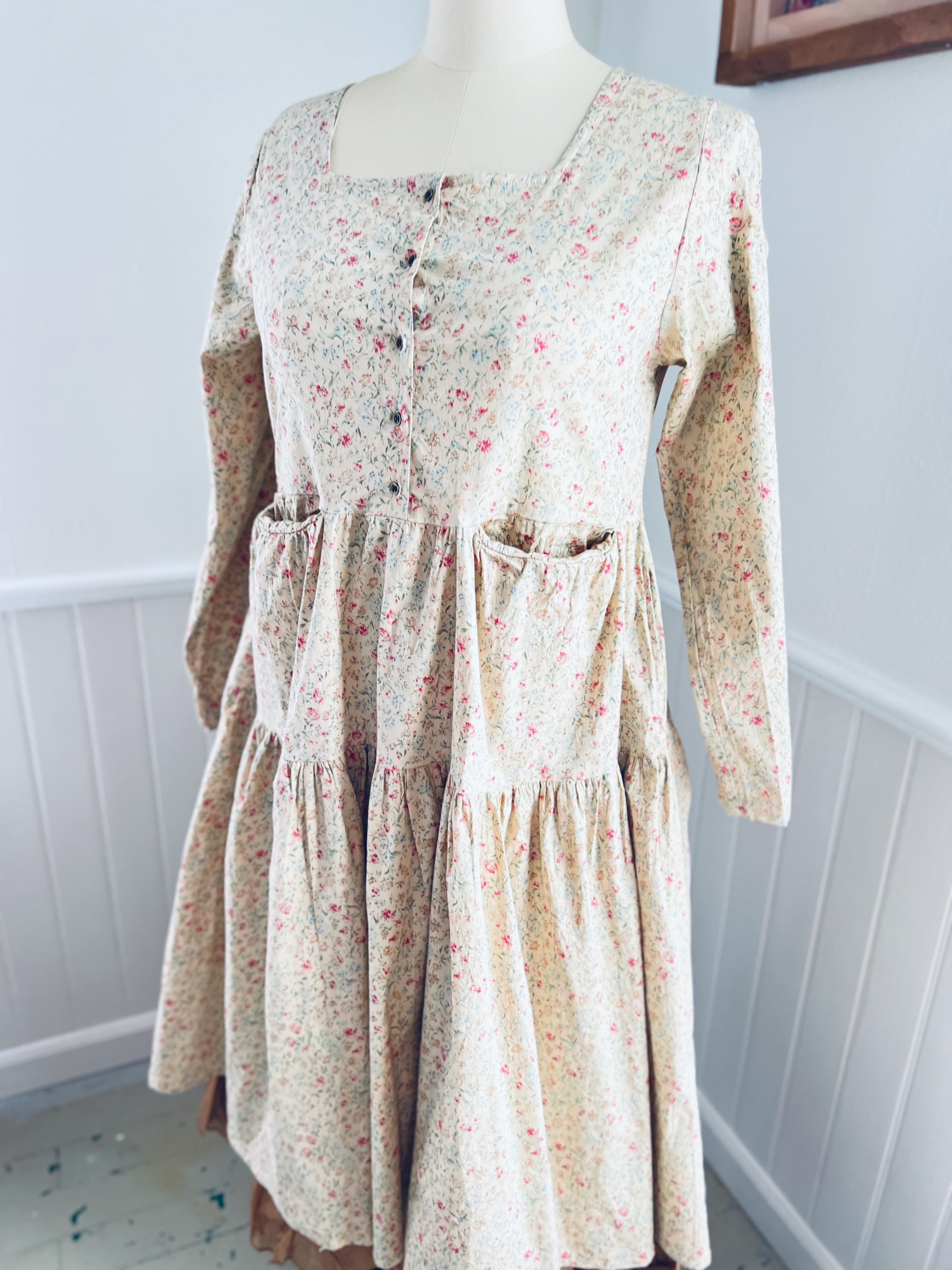Myrtille Dress by Les Ours in Poplin Liberty