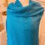 Botto Giuseppe Cashmere Silk Wrap Stole in Turquoise Col 0062 Art 5928/114