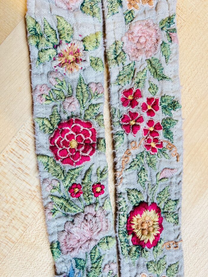 Magnolia Pearl Embroidered Floral Shea Suspenders in Moonlight Suspenders 015 (Copy) - Image 8