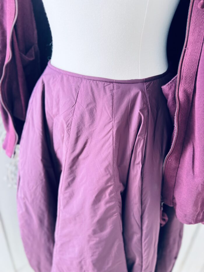 Rundholz Tulip Hem Puffer Skirt in Ink Style 3350304