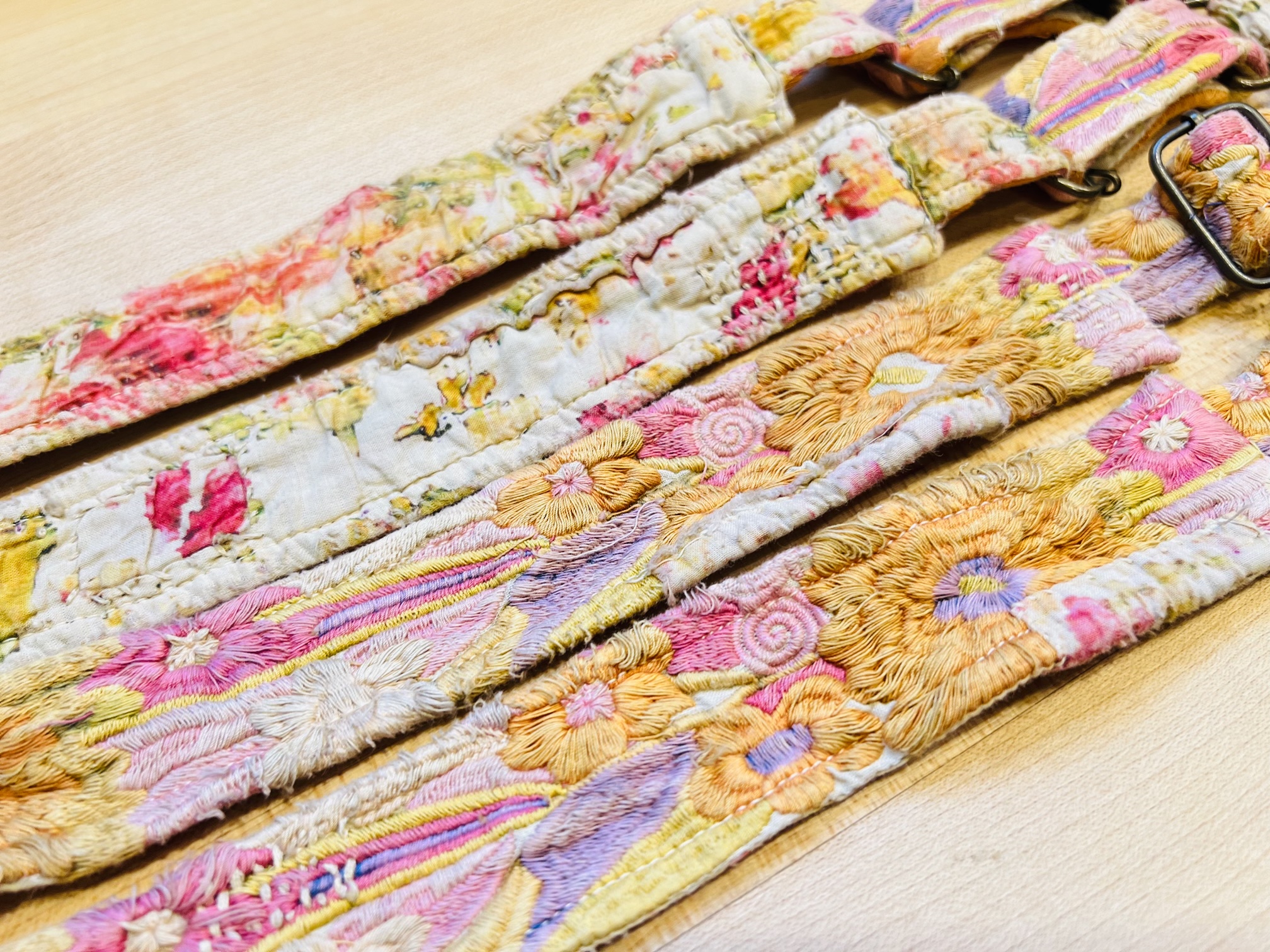 Magnolia Pearl Embroidered Shea Suspenders in Deelite Suspenders 015