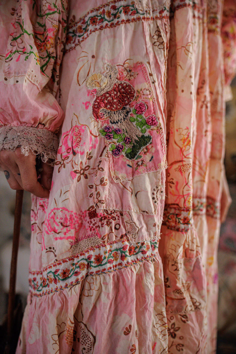 Magnolia Pearl European Cotton Della Dreamer Dress with Applique in Sweet Sixteen Dress 2027 - Image 7