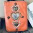 Campomaggi Leather Wallet with Studs in Apricot Item # C016500ND/X2785/C2505