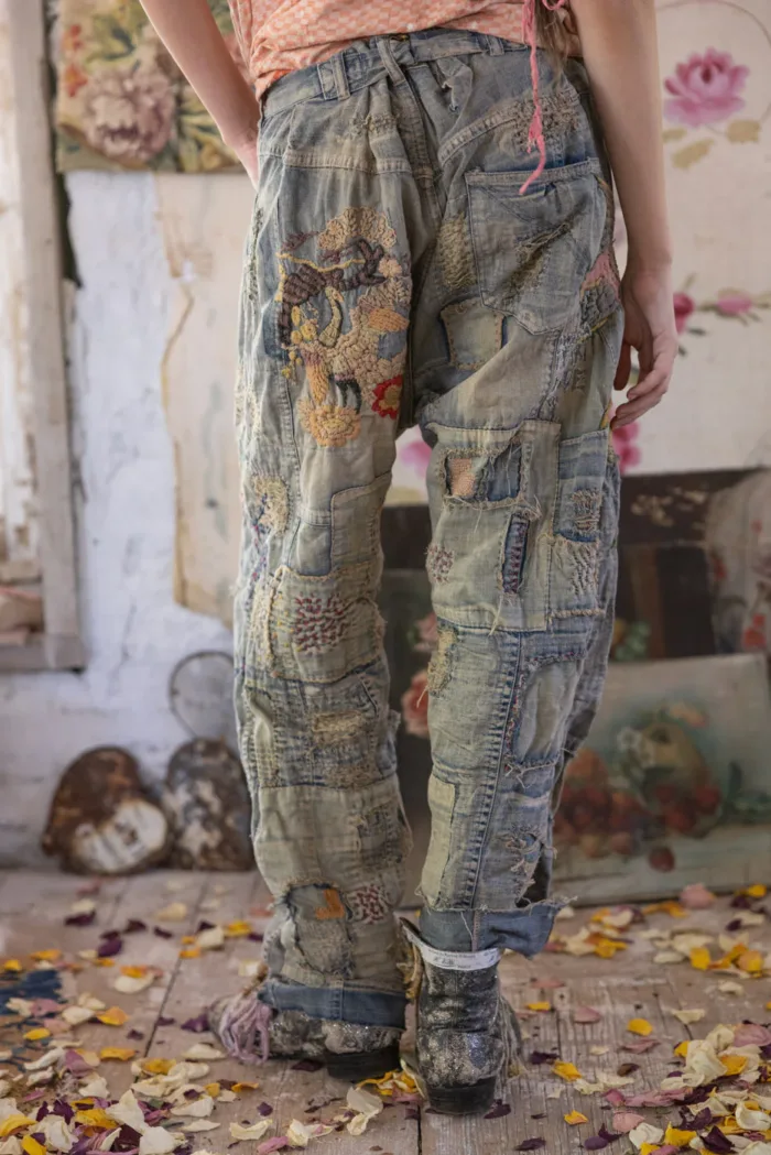 Magnolia Pearl Belle Le Vie Miner Denims in Faded Indigo Pants 848 - Image 4