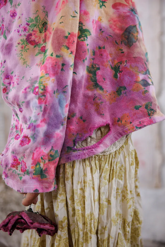 Magnolia Pearl Cotton Fleece FS Hermosa Sweatshirt in Myrrh Top 2389