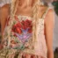 Magnolia Pearl European Cotton Quilted Catalina Tank in Alouettes Tank 406