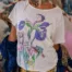 Magnolia Pearl Cotton Jersey Iris T in True top 2660