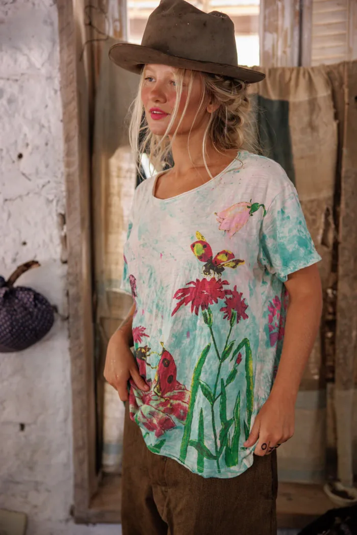 Magnolia Pearl Cotton Jersey Be My Ladybug T in Splendid Top 2469