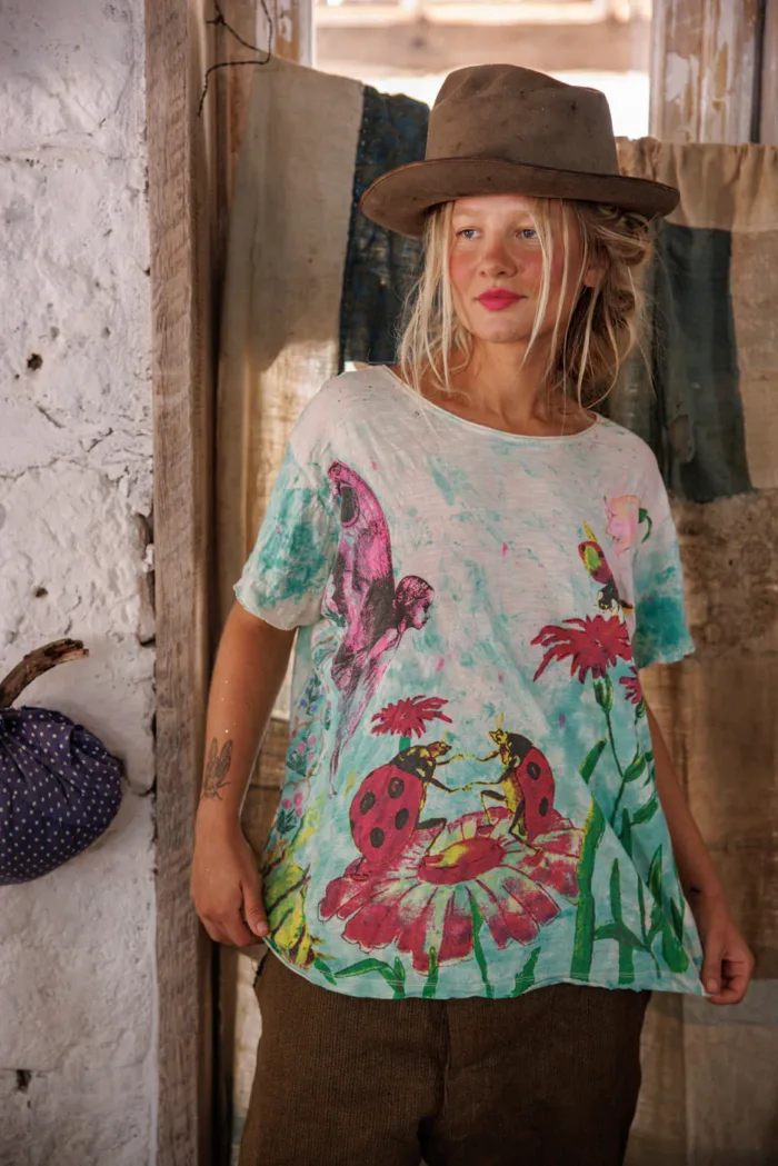 Magnolia Pearl Cotton Jersey Be My Ladybug T in Splendid Top 2469