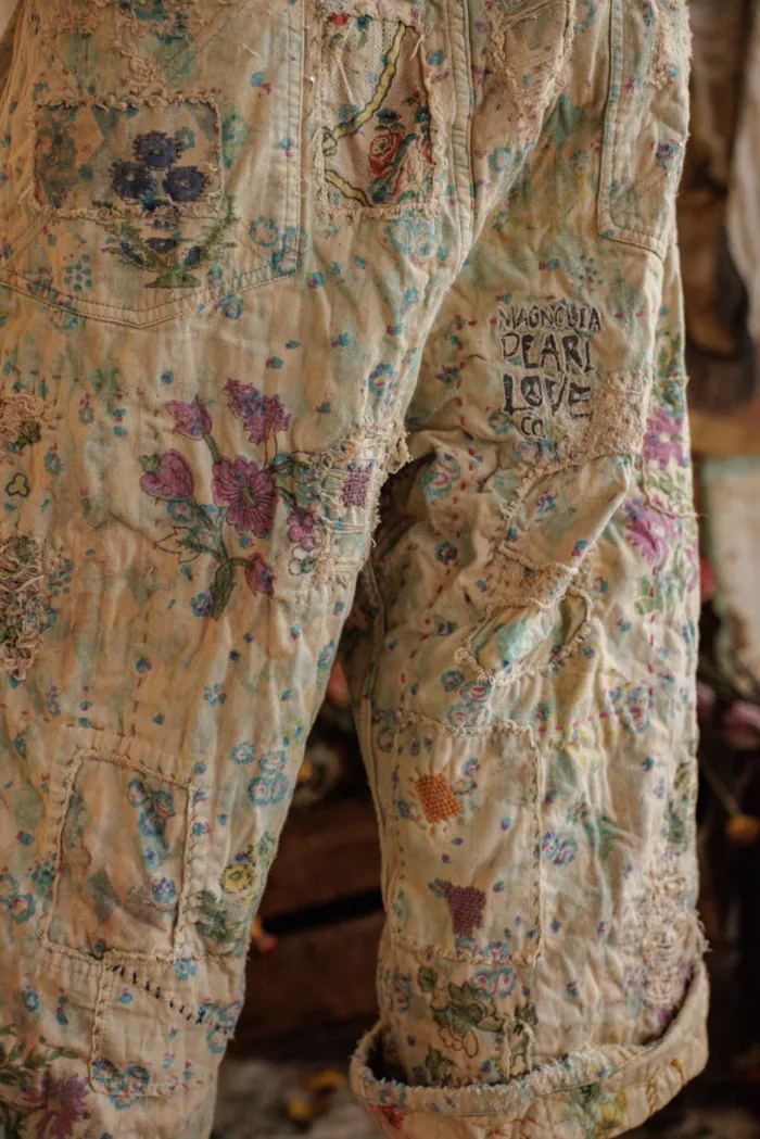 Magnolia Pearl Cotton Twill CLover Dani Blues Pants in Cottonwood Pants 974 - Image 2