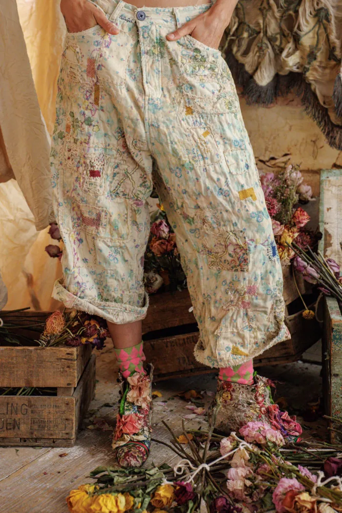 Magnolia Pearl Cotton Twill CLover Dani Blues Pants in Cottonwood Pants 974