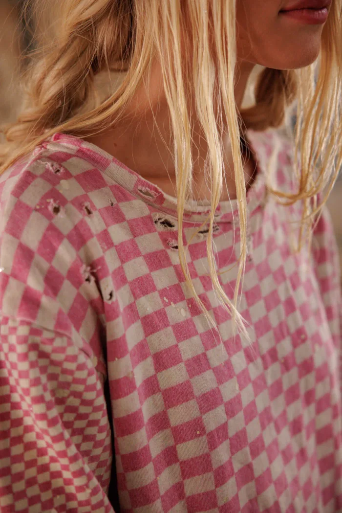 Magnolia Pearl Cotton Fleece Punkie Pocket Sweatshirt in Too Sweet Top 2533