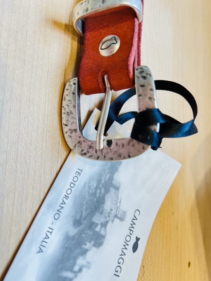 Campomaggi Italian Leather Cintura Floreale & Rivetti Belt in Baked Belt C009960ND X1140 C5504 - Image 4