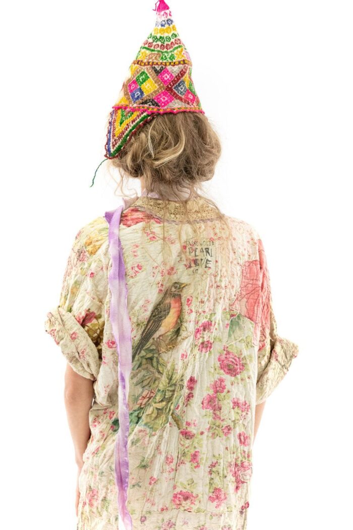 Magnolia Pearl Floral Patchwork Vijji Kimono in Wonderland Jacket 687 - Image 8